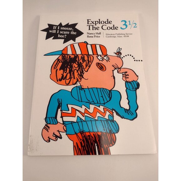Explode The Code 3 1/2 Workbook Homeschool Skill Building Writing Practice Work - Picture 1 of 4